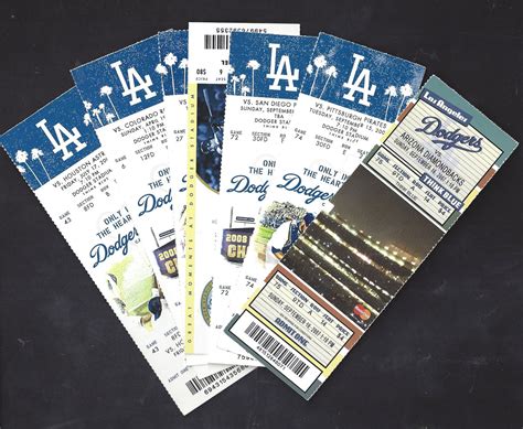 LA Dodgers Baseball Game Ticket at Dodger Stadium (From 59. . Dodgers tickets los angeles